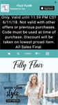 Mobile Screenshot of fillyflair.com